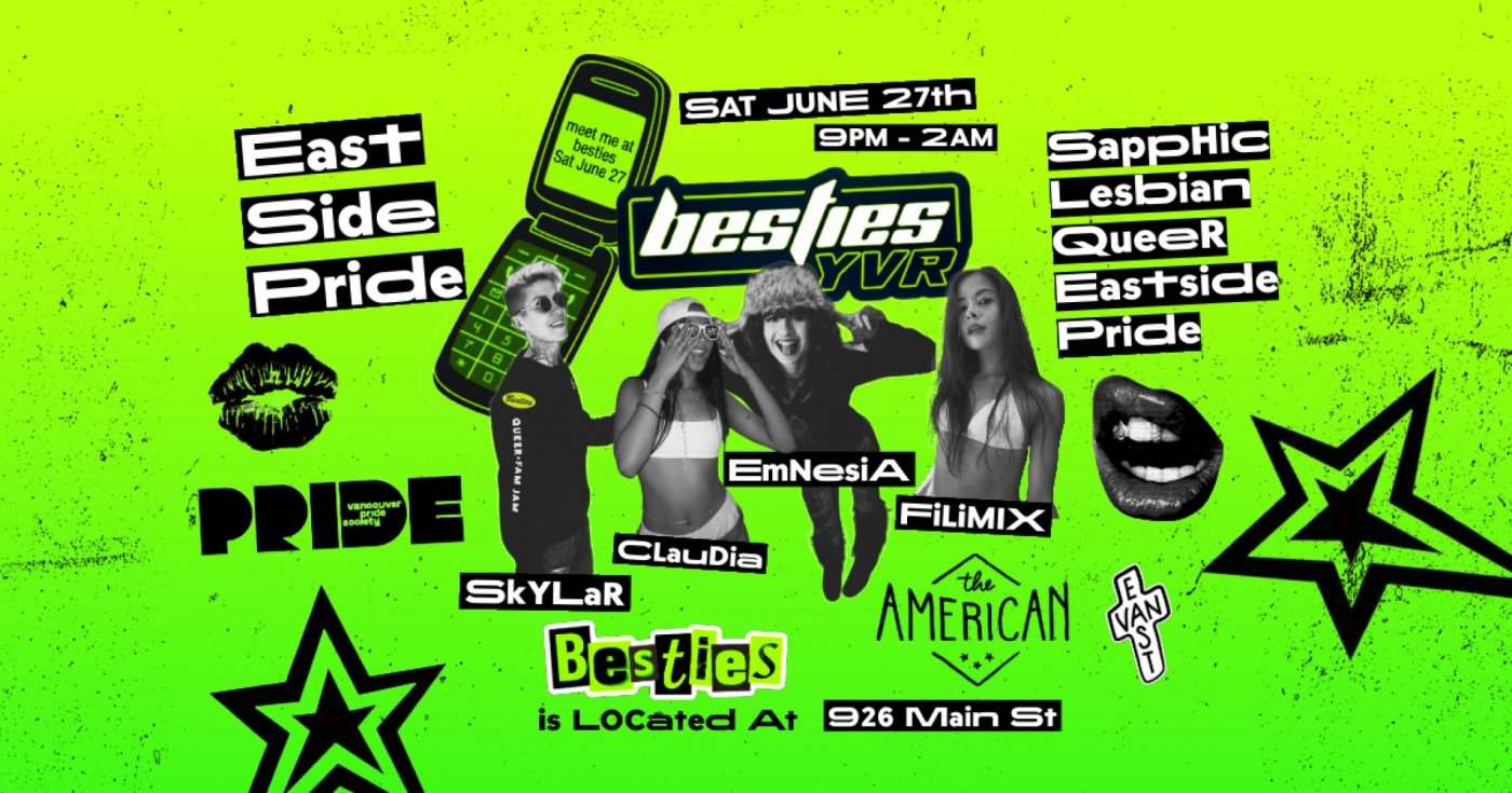 米倉利紀 special concert tour 2018 besties BESTIES @ The American, The American, Vancouver, 27 June 2026