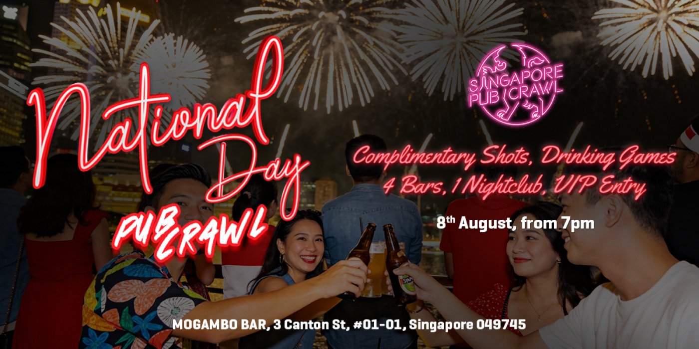 National Day Pub Crawl 2026 : Celebrating Singapore’s Spirit