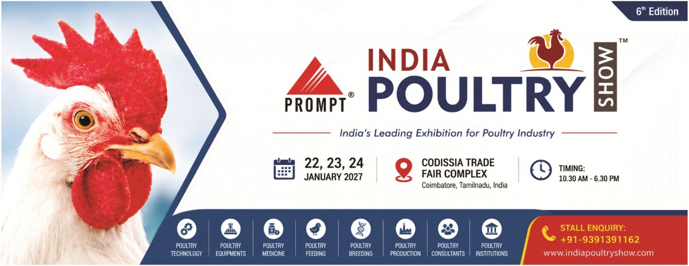 South Asia’s Largest - India Poultry Show-2027