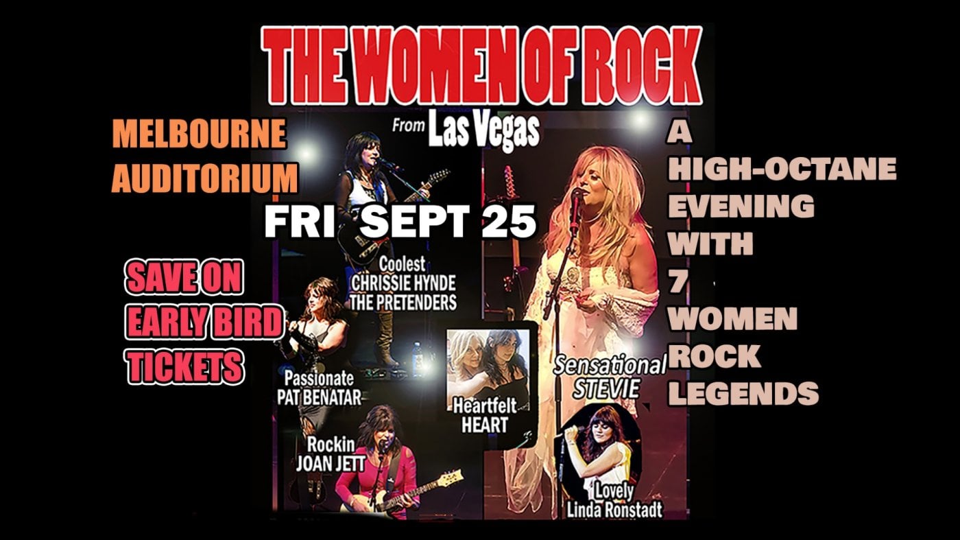 THE WOMEN OF ROCK LAS VEGAS SHOW at MELBOURNE AUDITORIUM SEPT 25