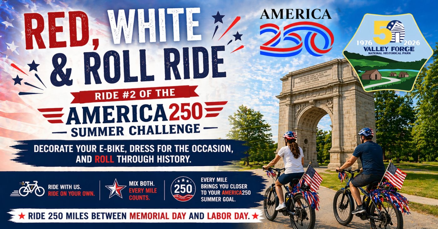 Red, White & Roll Ride