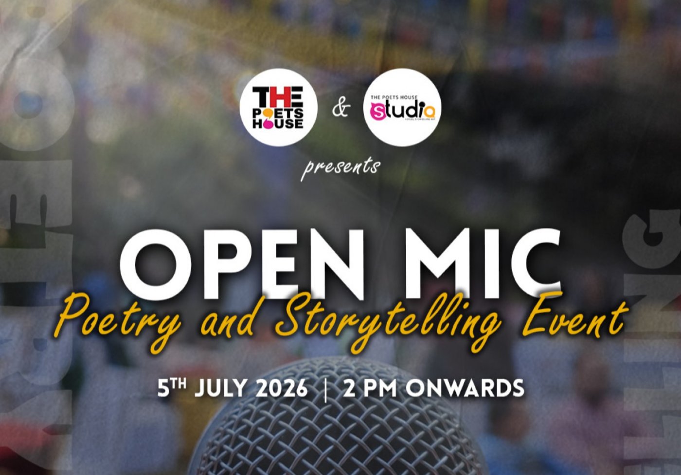 Open Mic - Poetry and Storytelling Event
