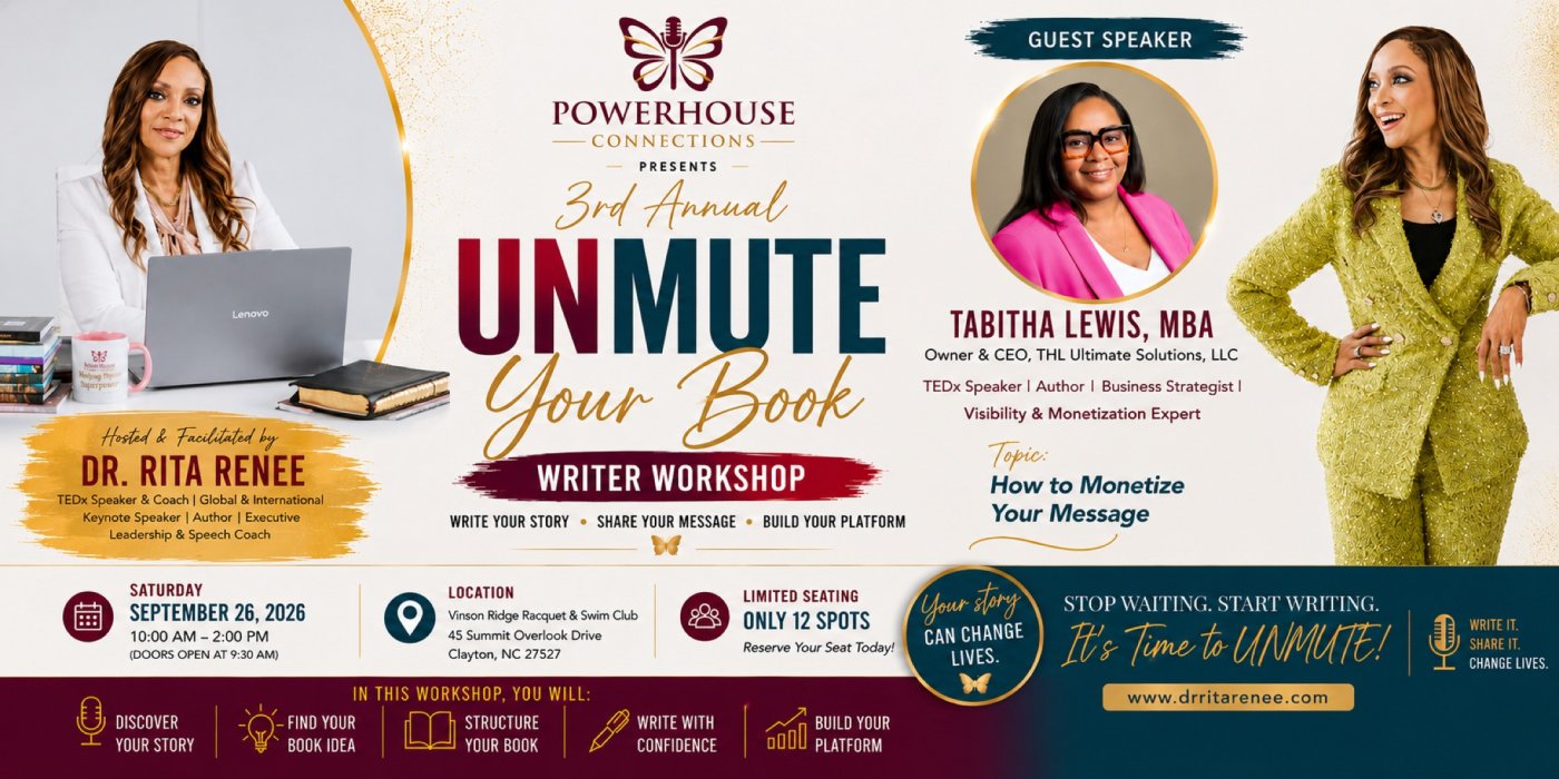 UnMUTE Your Book Workshop