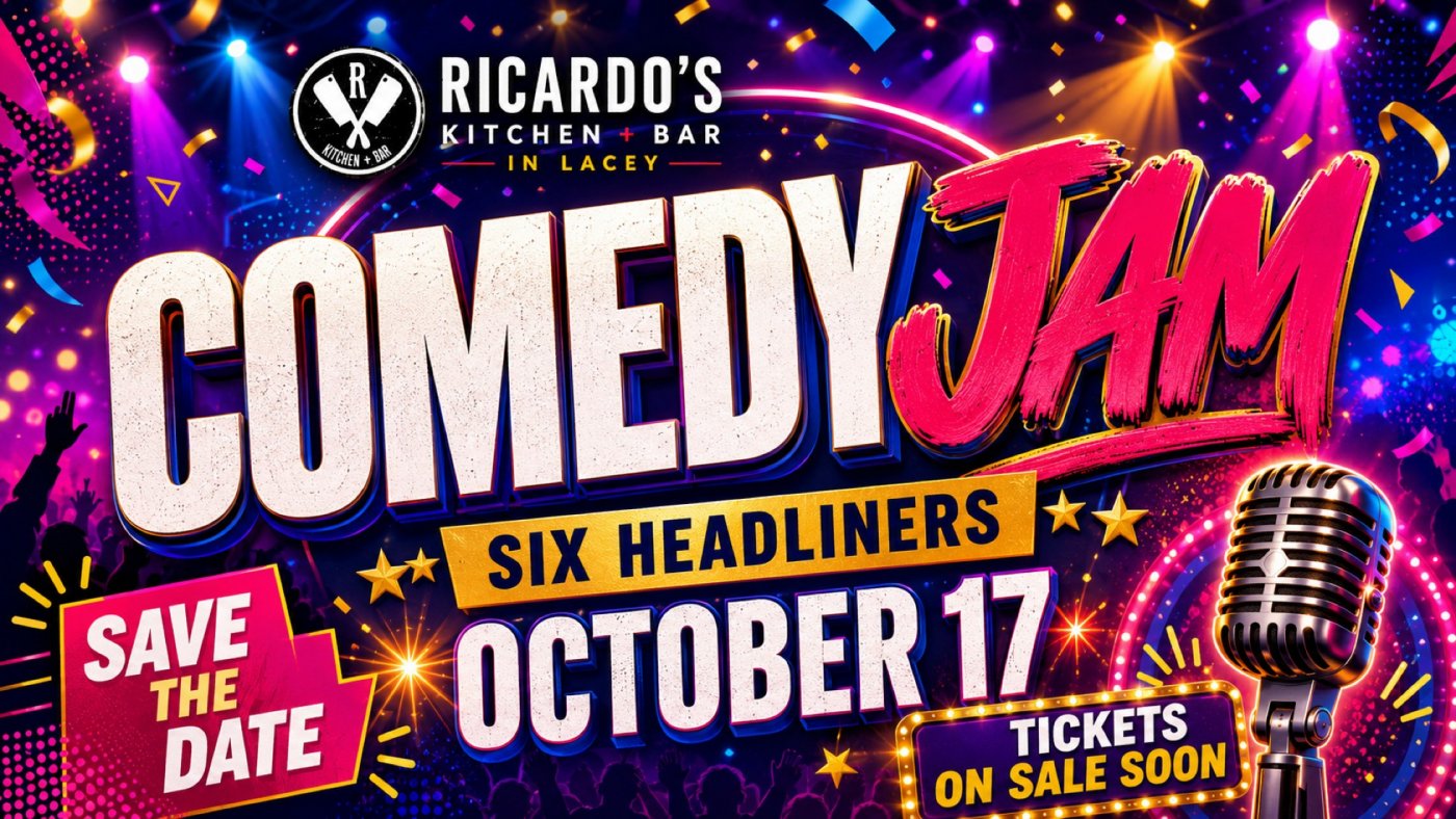 COMEDY JAM – SIX HEADLINERS – LACEY