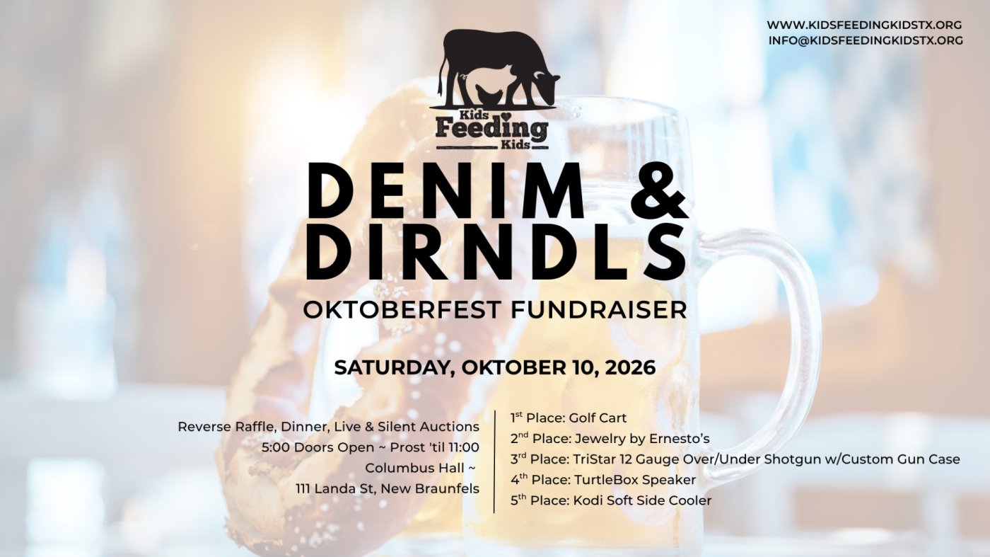 6th Annual Kids Feeding Kids Denim & Dirndls Fundraiser