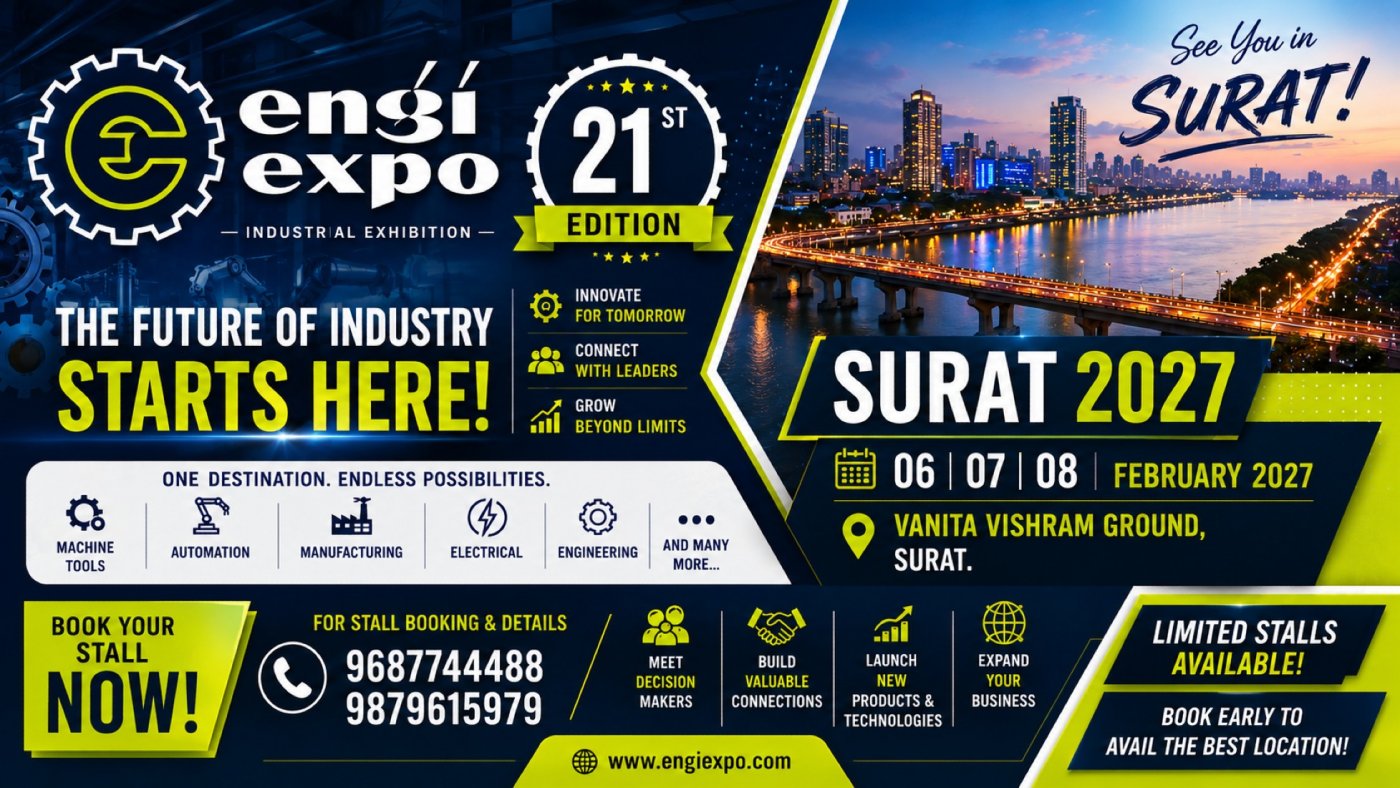 Engiexpo | Industrial Exhibition in Surat 2027 | Engineering Expo 2027