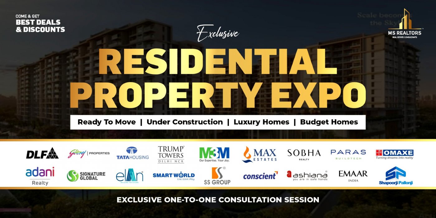 Gurgaon Residential Expo 2026 -- second home, free July 15.