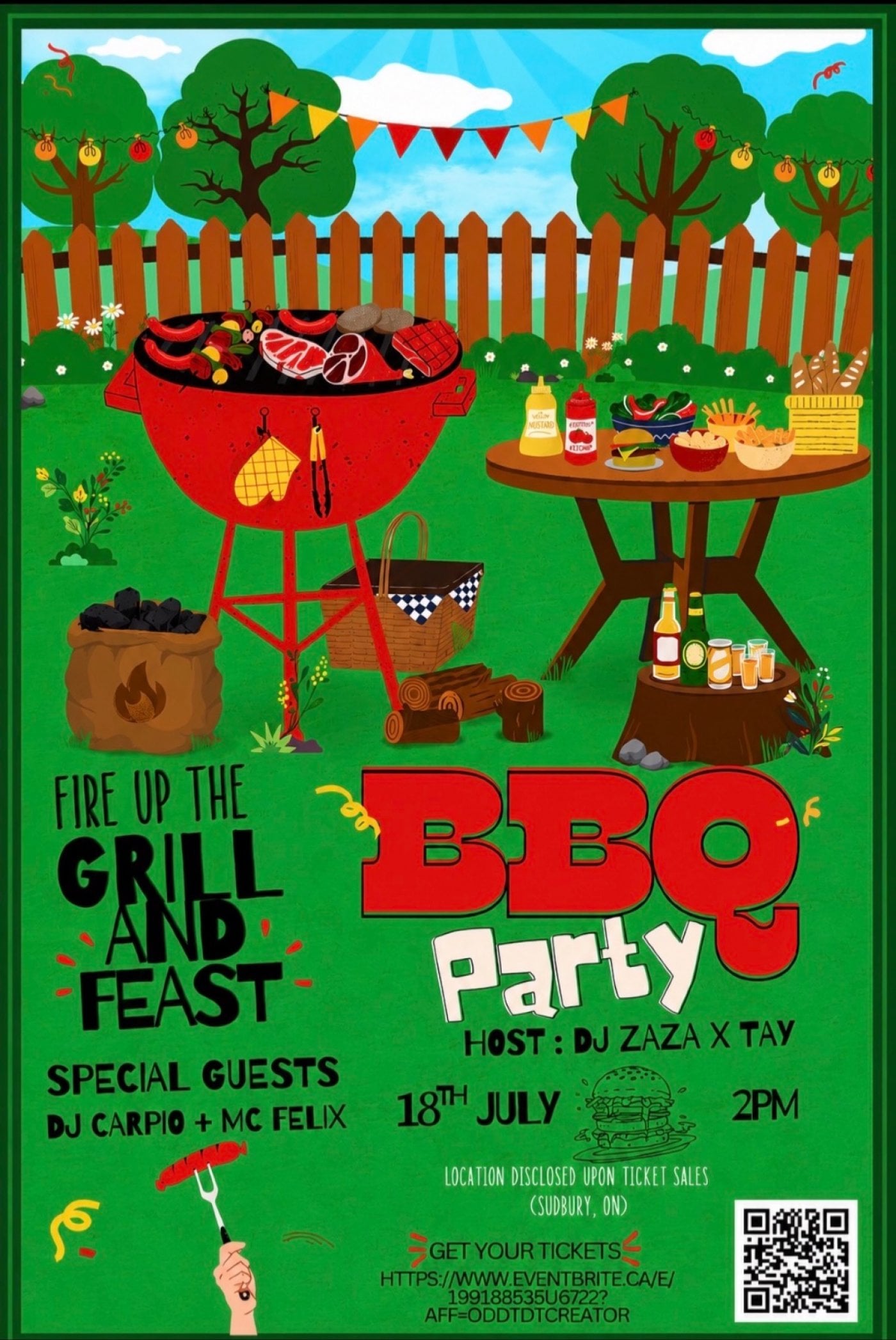 FIRE UP THE GRILL AND FEAST (BBQ PARTY)