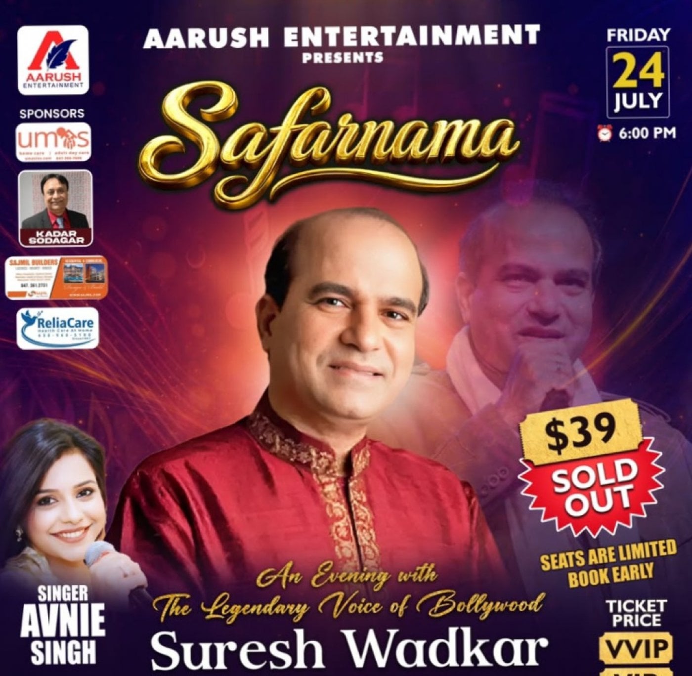Safarnama: An Evening with Suresh Wadkar