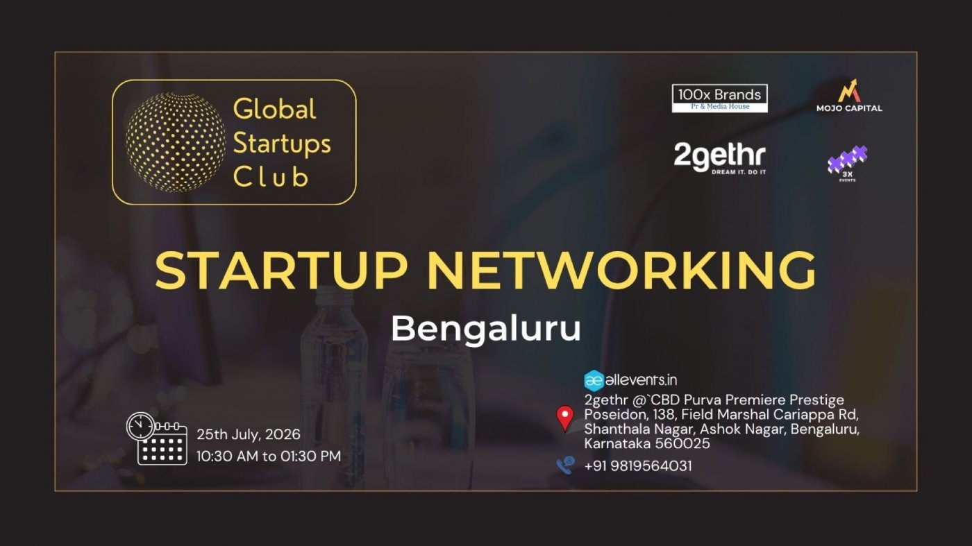GLOBAL STARTUPS CLUB l STARTUP NETWORKING BENGALURU 2026