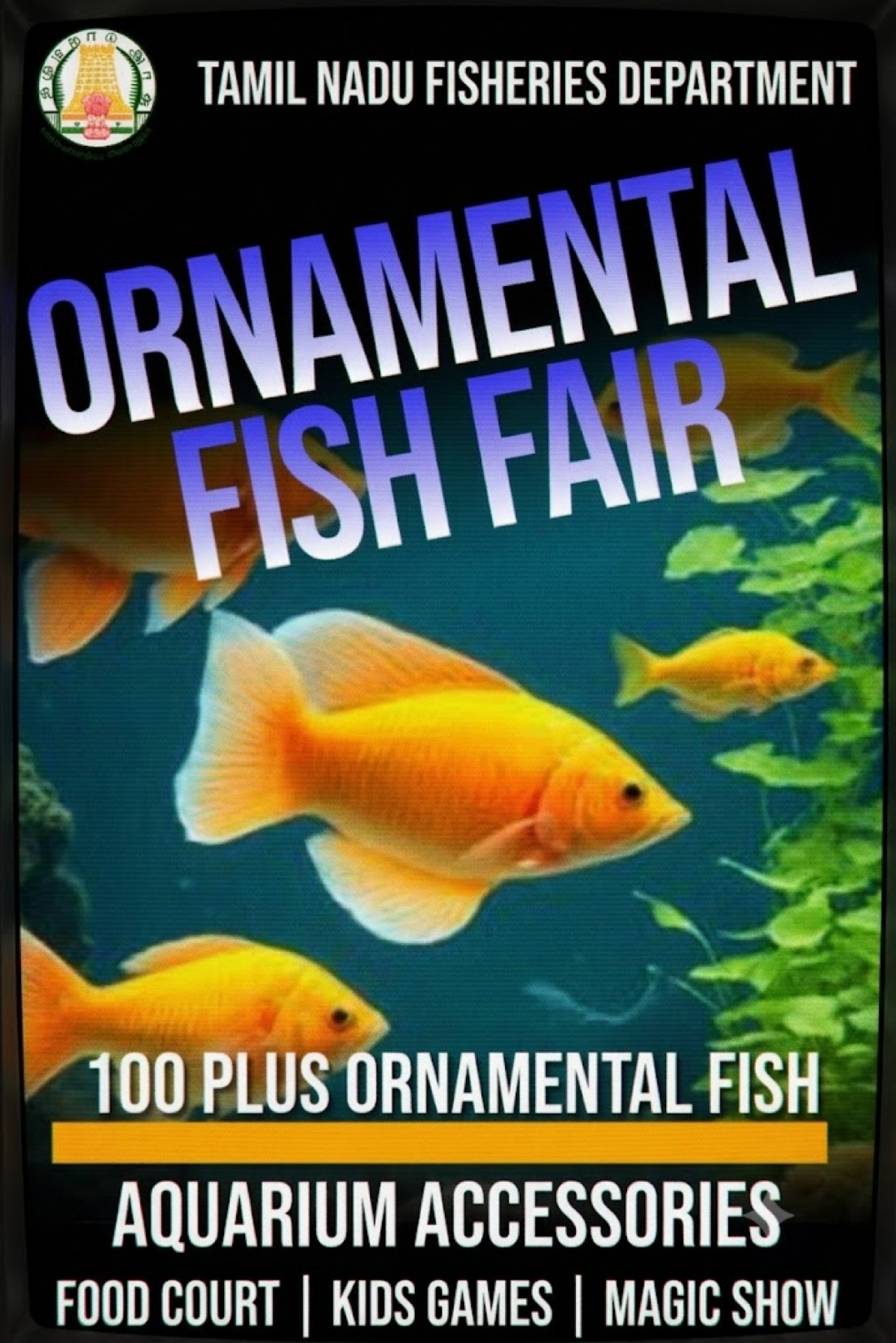 ORNAMENTAL FISH AQUARIUM FOR KIDS