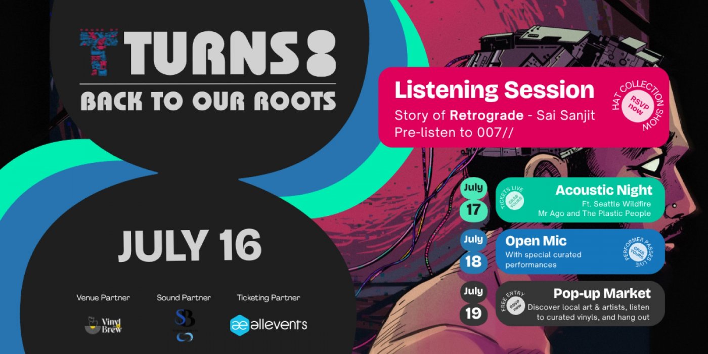 Day 1/4 | July 16 — Listening Session: Retrograde by Sai Sanjit