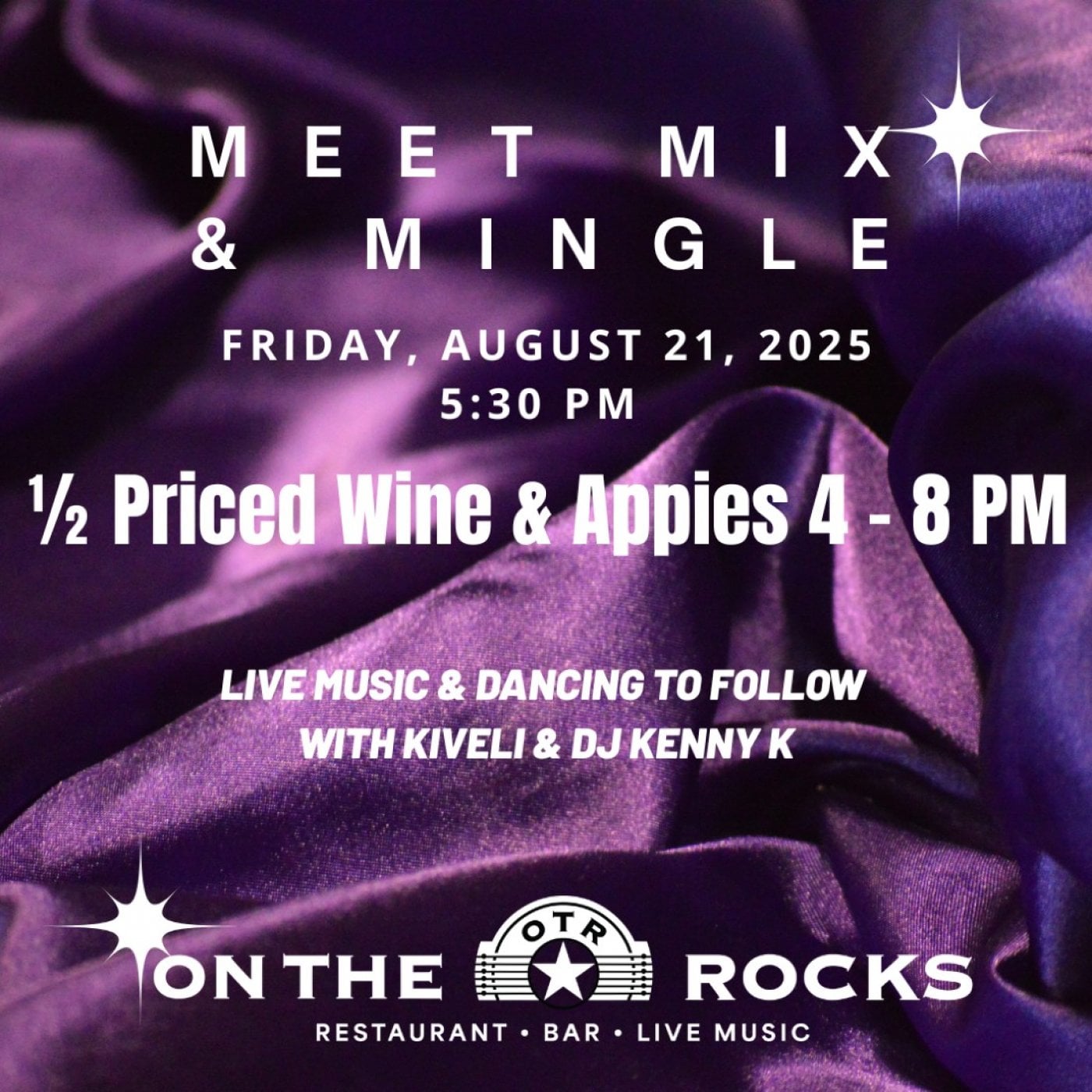 SUMMER MEET, MIX, and MINGLE