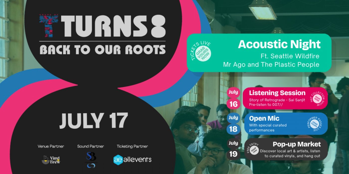 Day 2/4 | July 17 — Acoustic Night ft. Seattle Wildfire and Mr Ago and the Plastic People