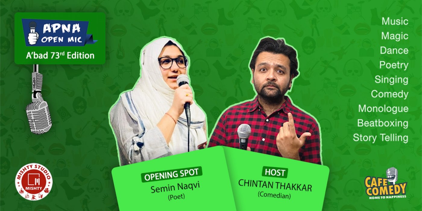 Apna Open Mic - Ahmedabad - 73rd Edition