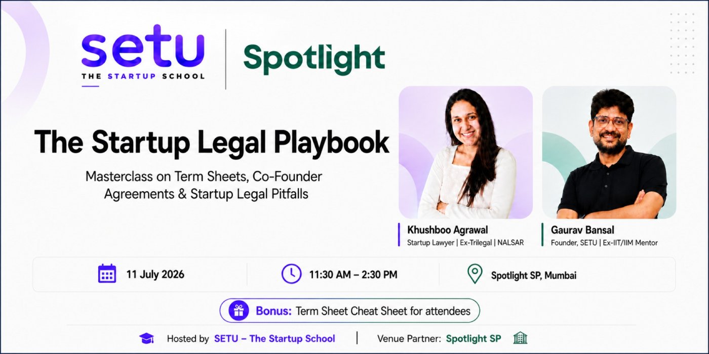 The StartUp Legal Playbook