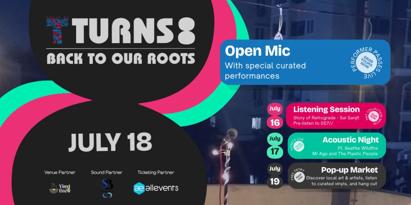Day 3/4 | July 18 — Open Mic: Back to Our Roots