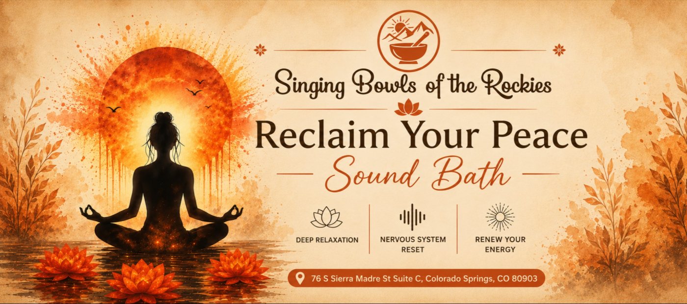 Self Care – Reclaim Your Peace: Sound Bath