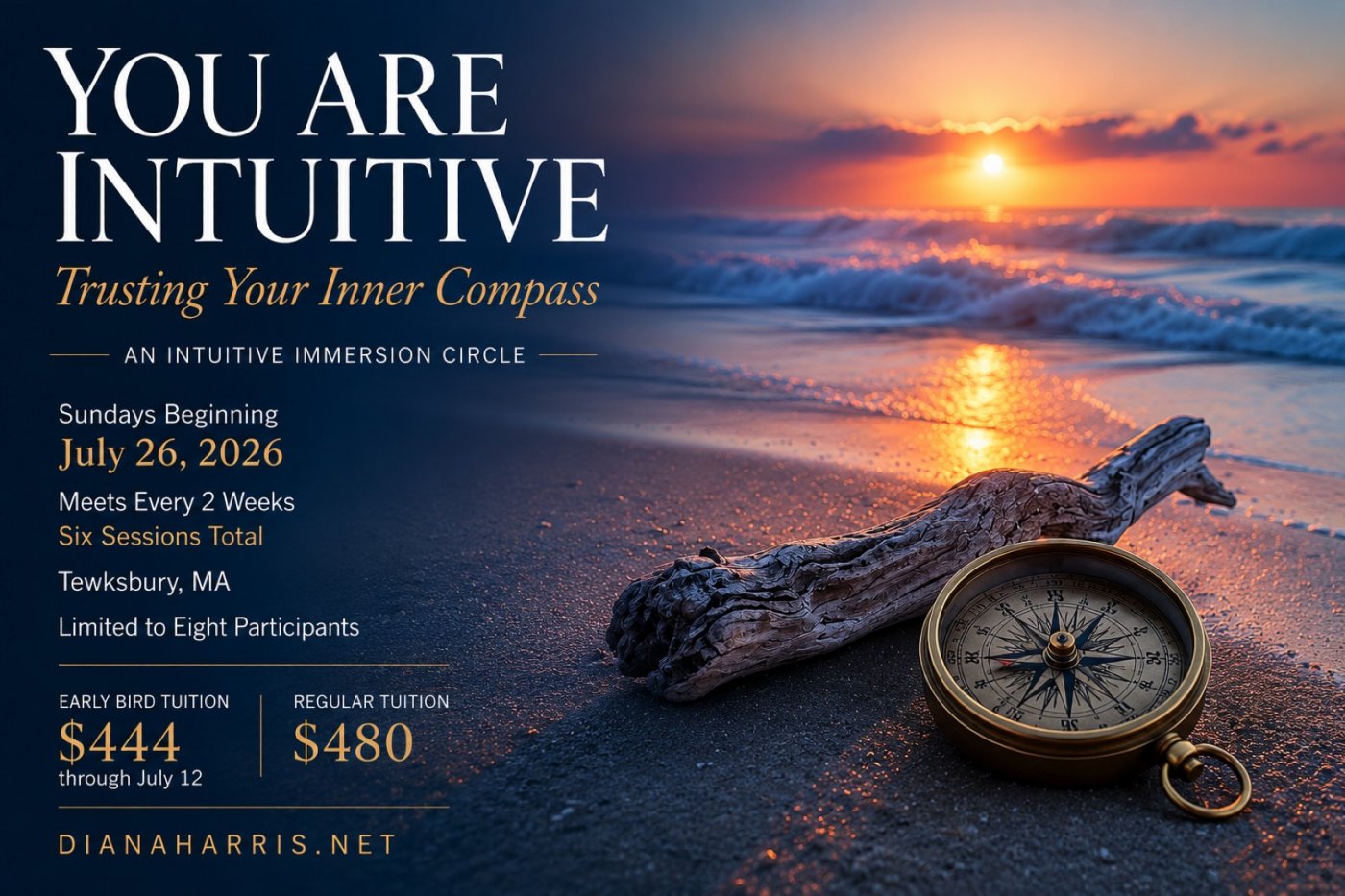 You Are Intuitive | Trusting Your Inner Compass An Intuitive Immersion Series (6 meetings)