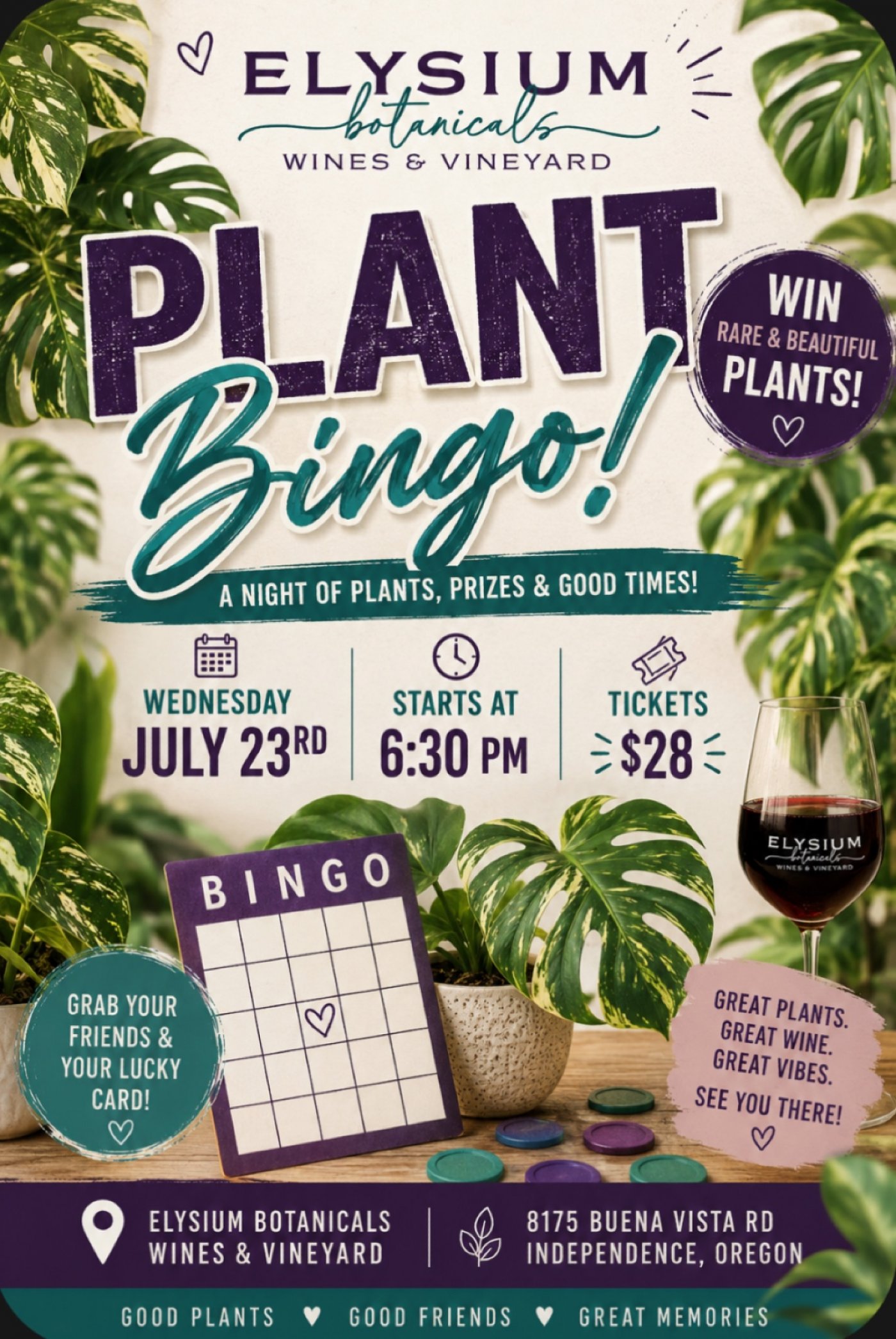 Plant Bingo