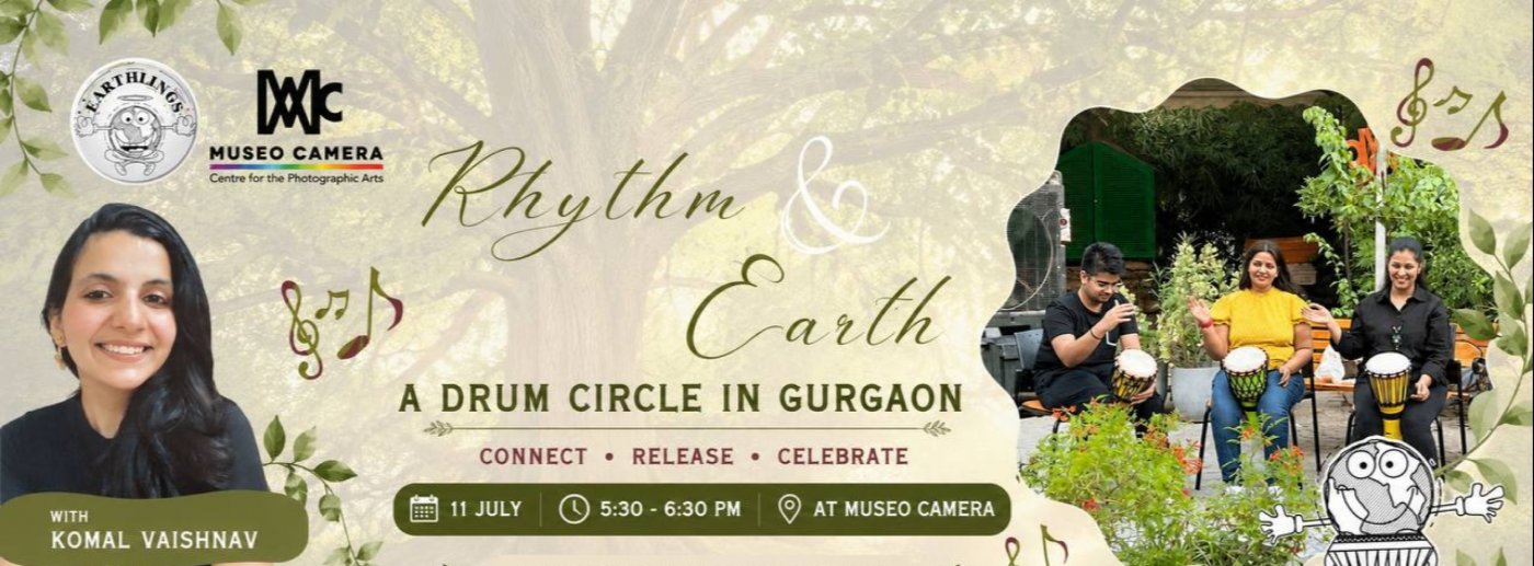 Rhythm and Earth - A drum circle in Gurgaon
