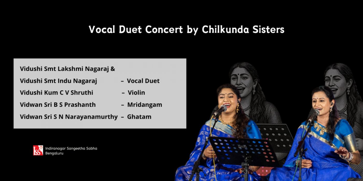 Vocal Duet Concert by Chilkunda Sisters