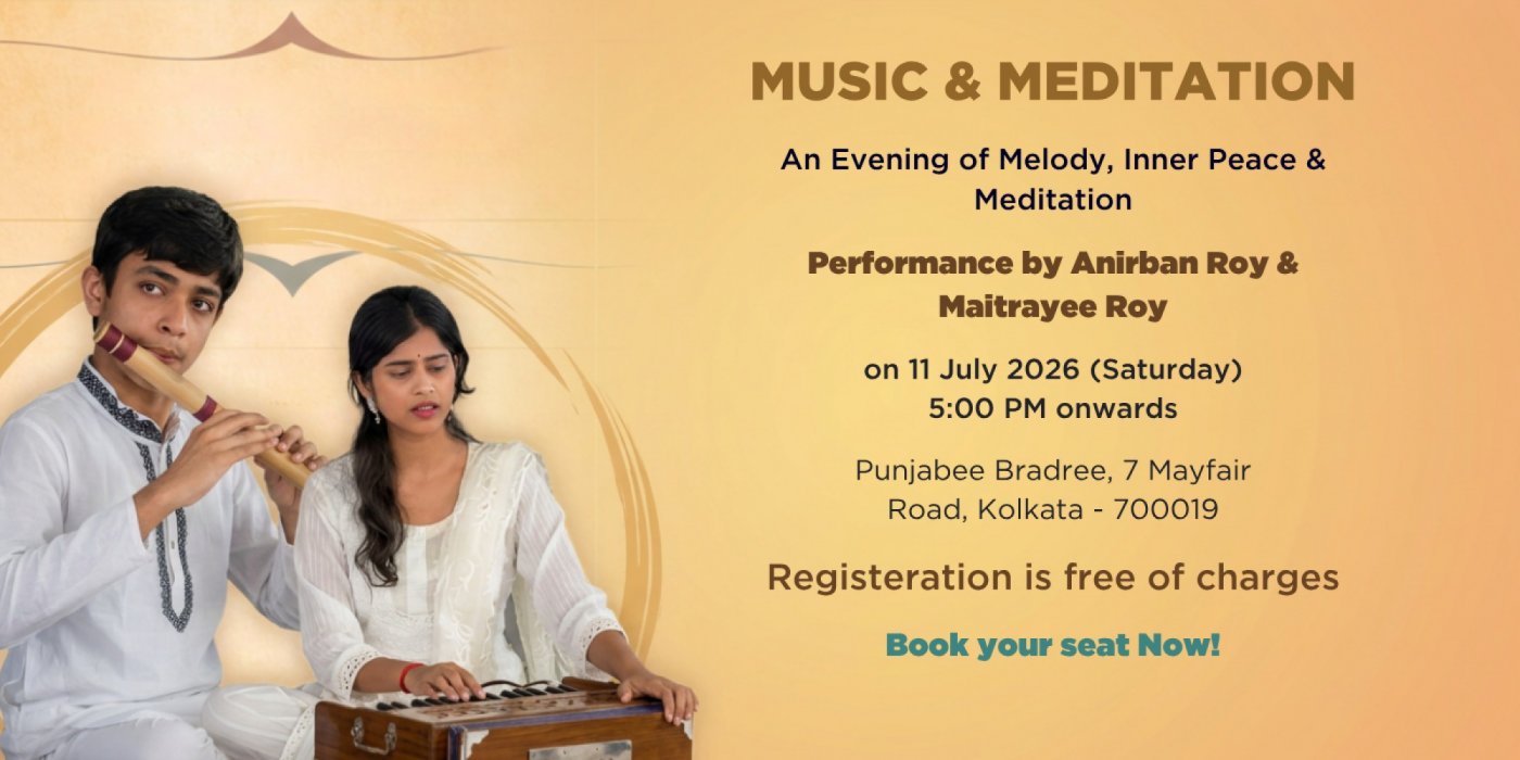 Music & Meditation - A soulful Evening- Kolkata