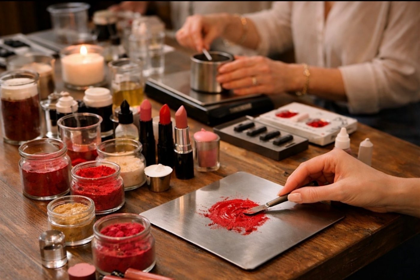 Lipstick making workshop