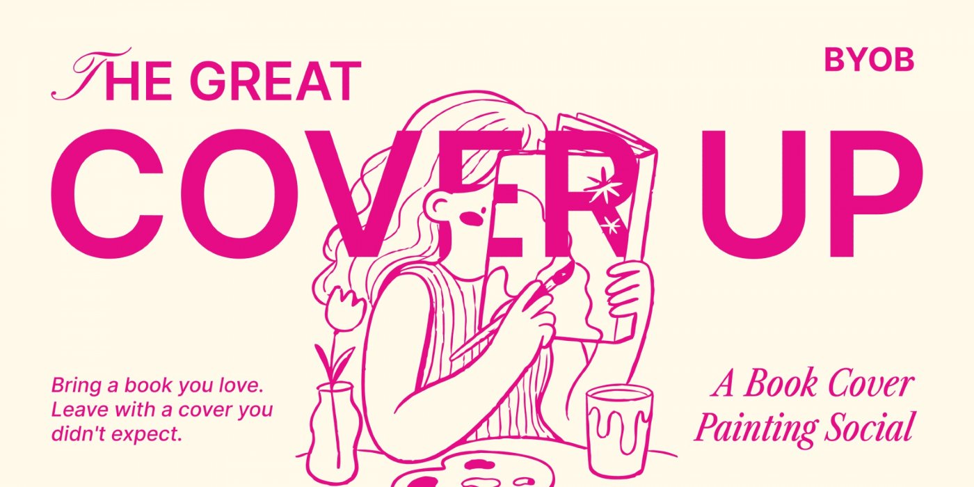 The Great Cover Up | A Book Cover Painting Social
