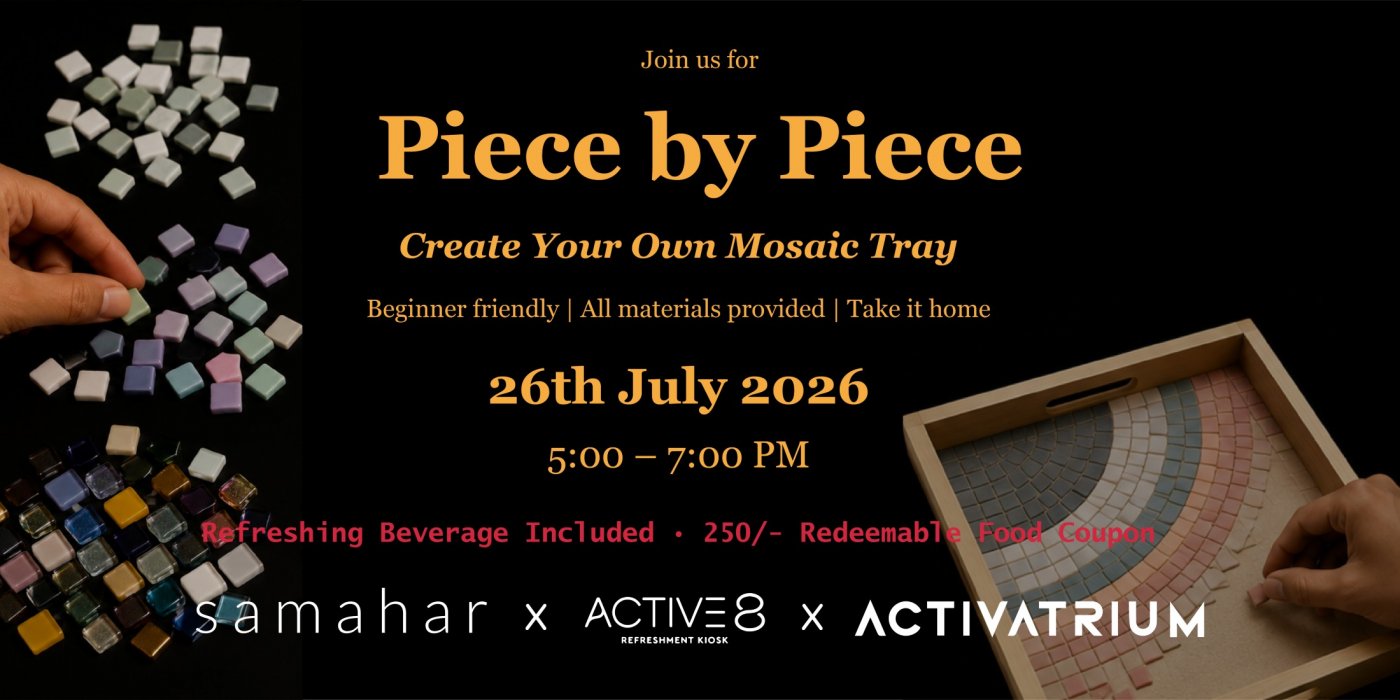 Piece by Piece - Create Your Own Mosaic Tray