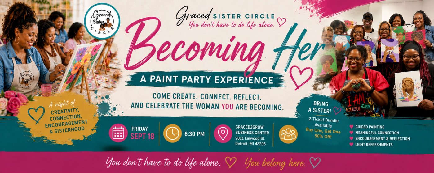 Graced Sister Circle Paint with Purpose Party