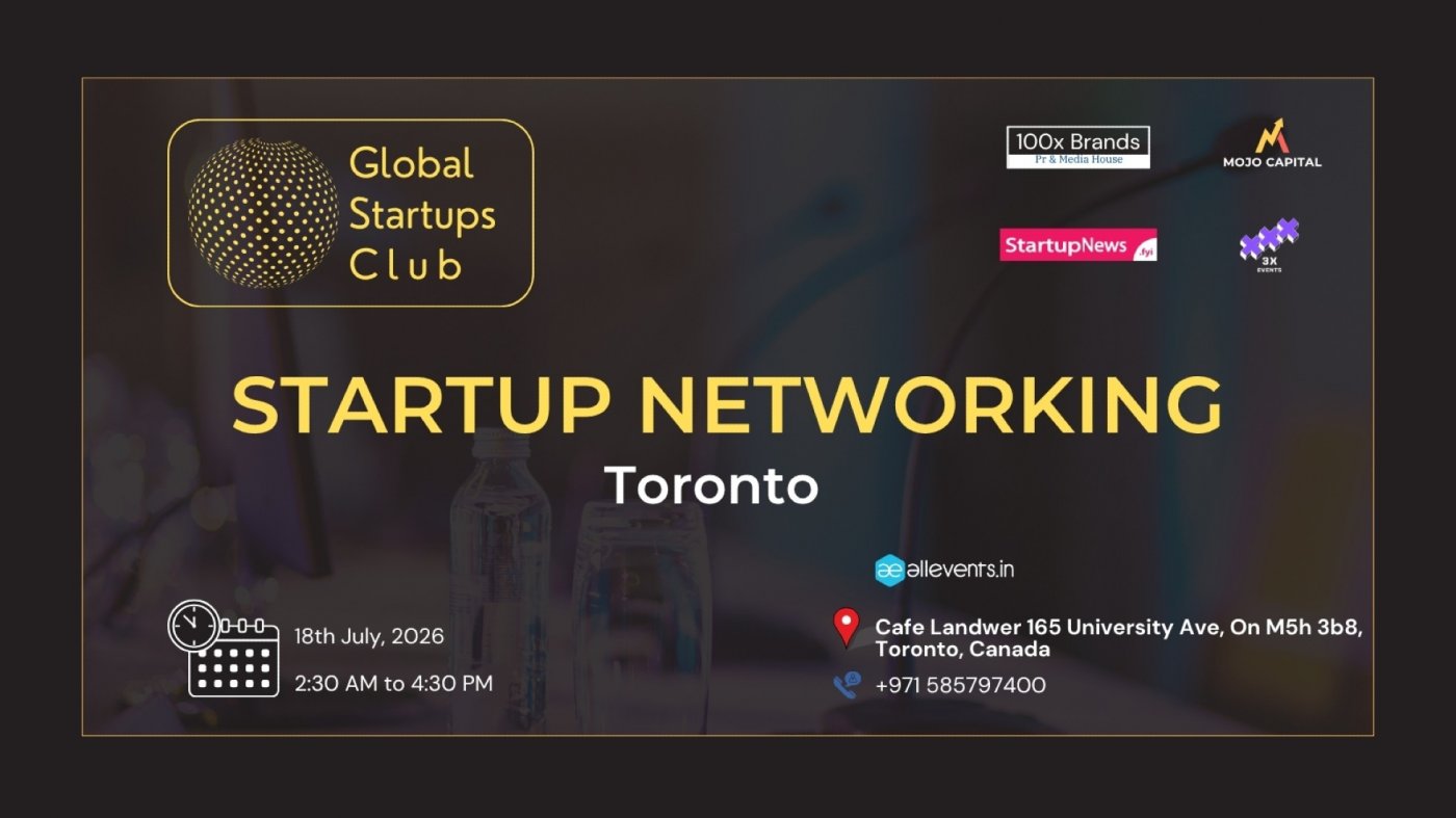 GLOBAL STARTUPS CLUB l STARTUP NETWORKING Toronto 2026