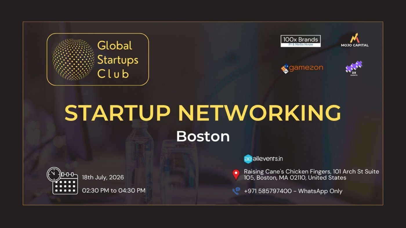 GLOBAL STARTUPS CLUB l STARTUP NETWORKING Boston 2026