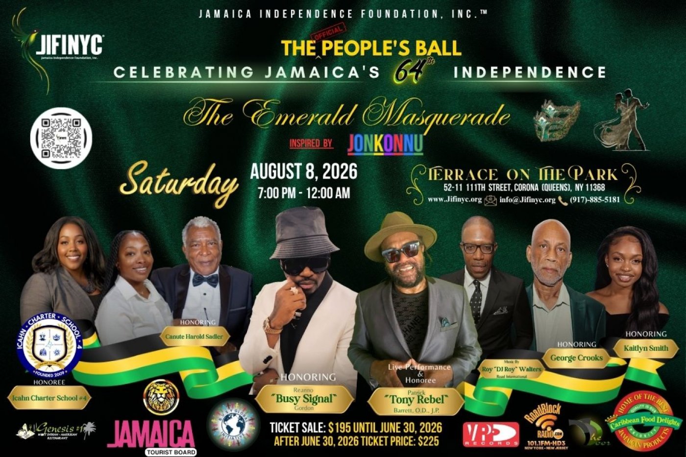 Jamaica 64th Independence Gala at The People’s Ball In NYC