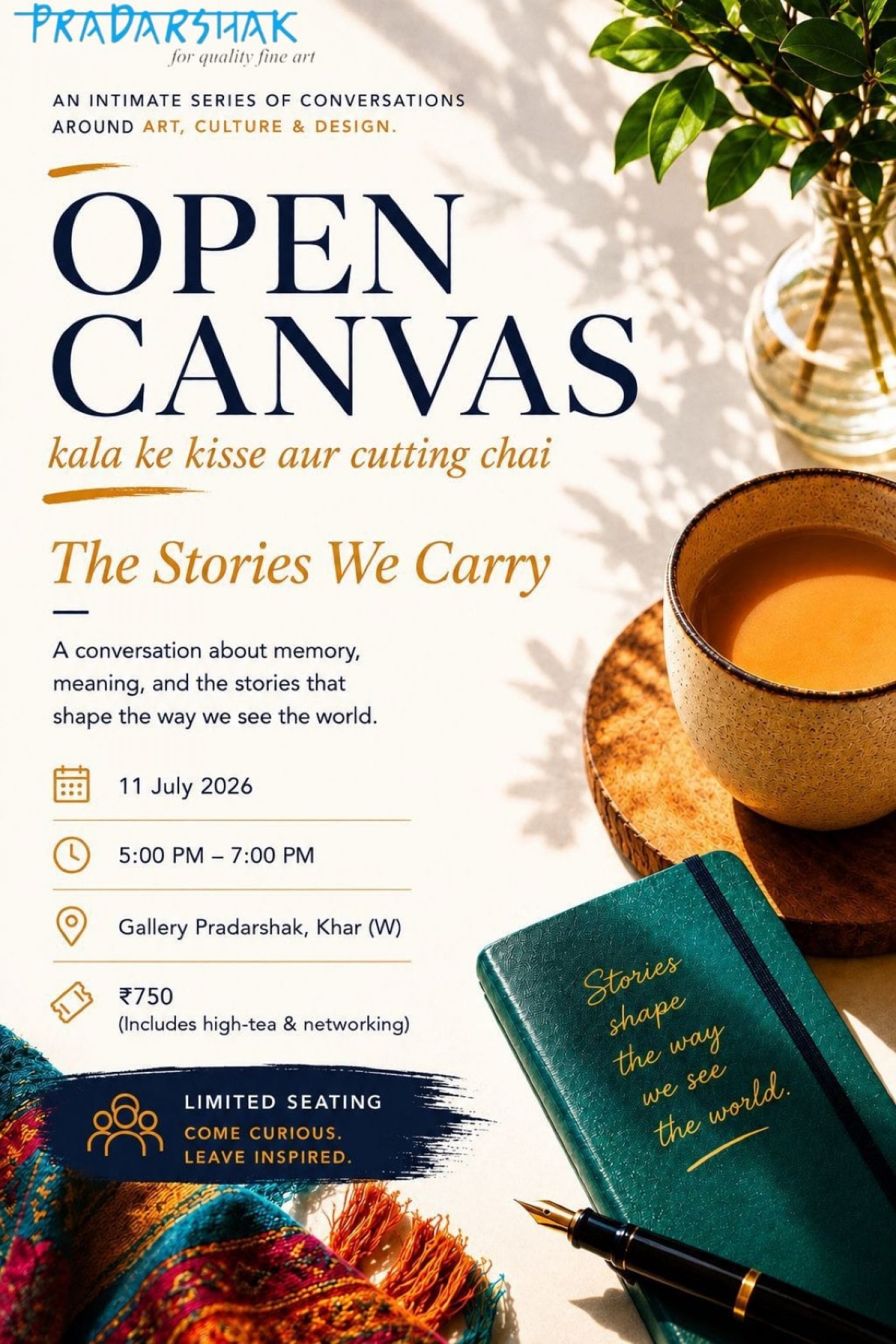OPEN CANVAS – The Stories We Carry