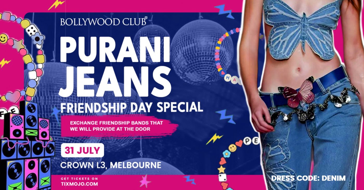 Bollywood Club Presents Purani Jeans at Crown, Melbourne