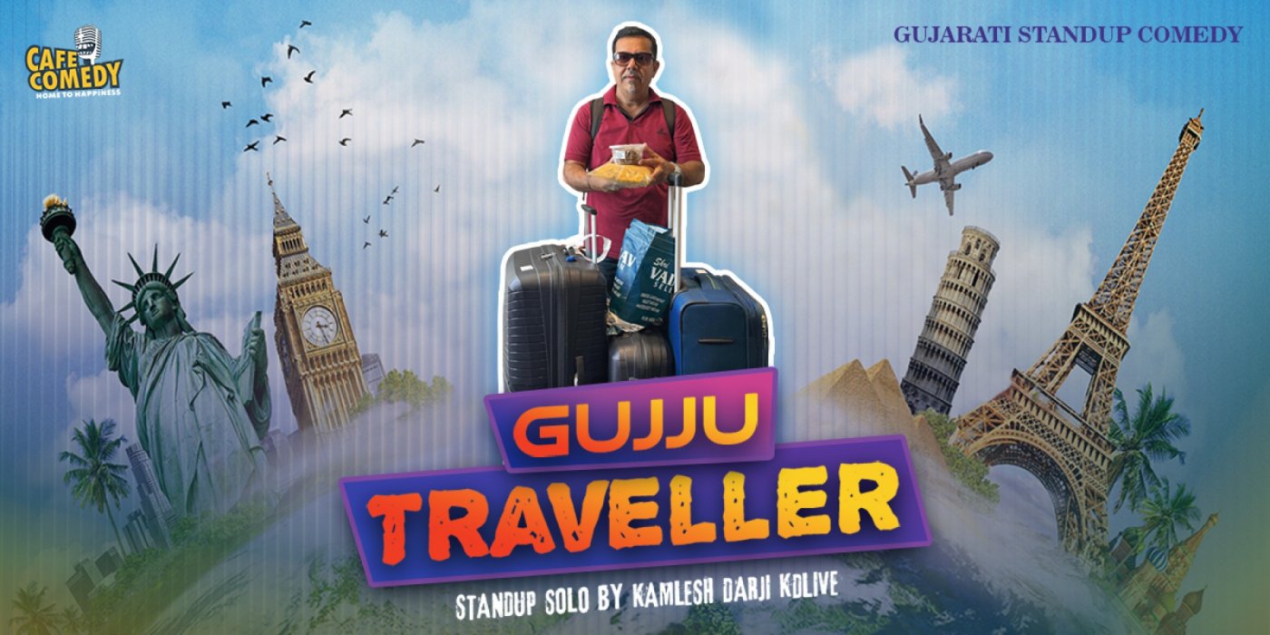 Gujju Traveller - Standup Comedy Show by Kamlesh Darji KD Live