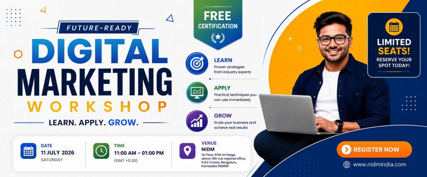 Digital Marketing Event For Freshers & Job Seekers