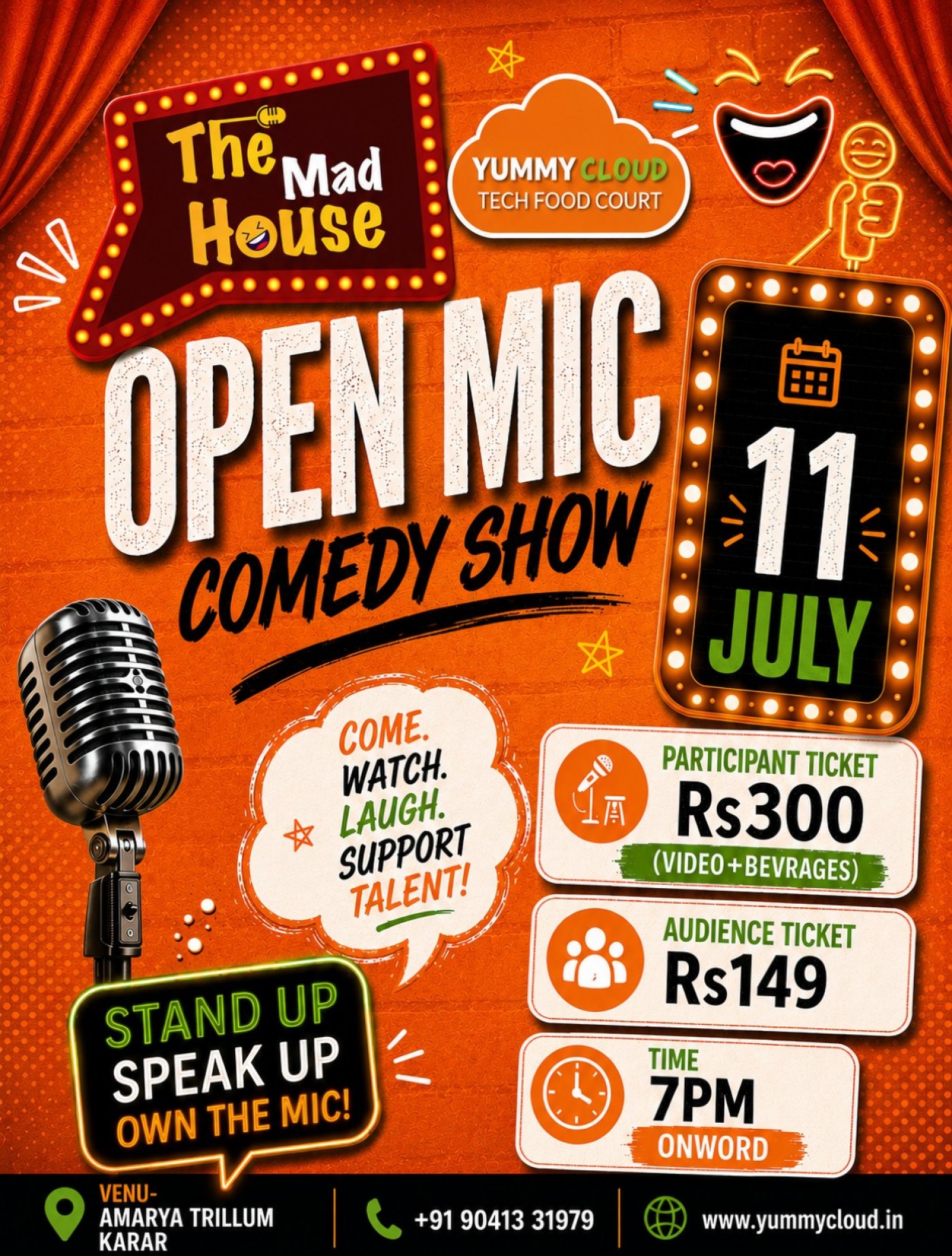 Open Mic Comedy Show