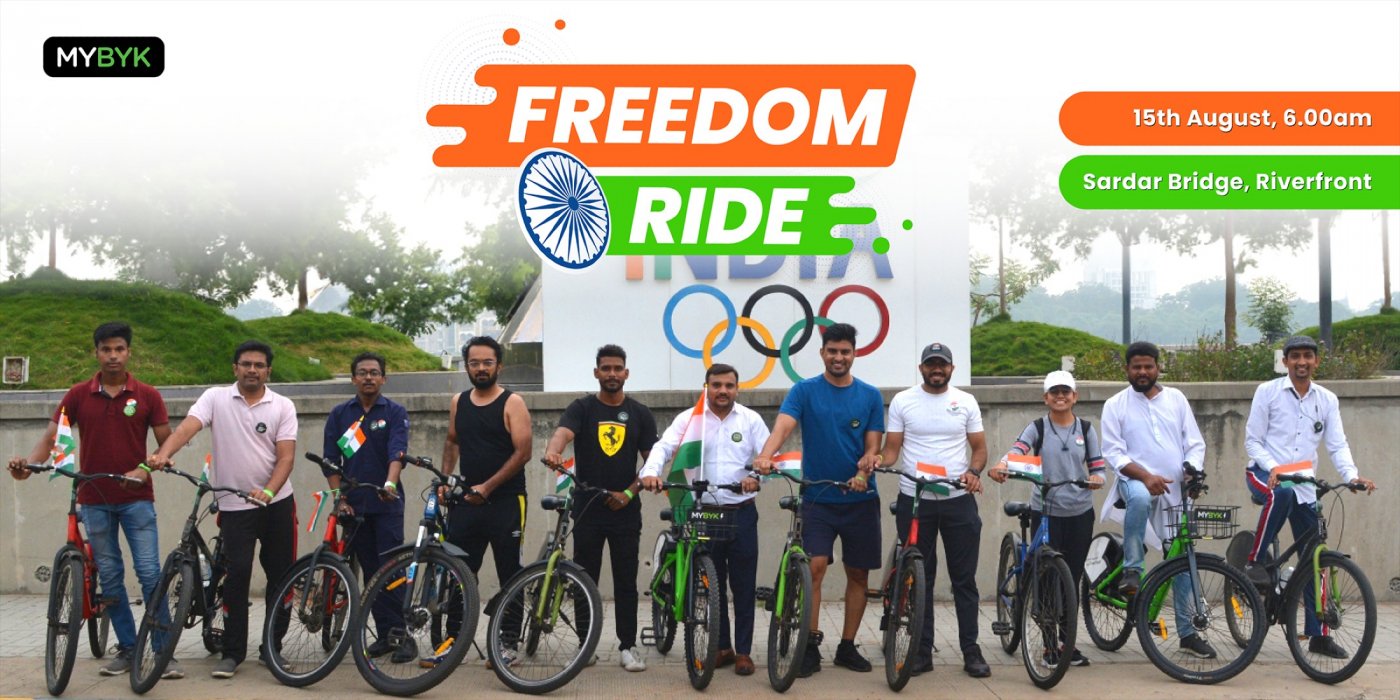 Freedom Ride Ahmedabad – Pedal with Pride this Independence Day!