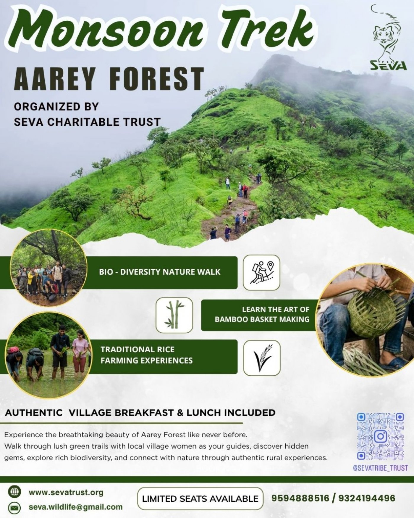Guided Forest Walk in Mumbai AAREY FOREST - MONSOON TREK 2026