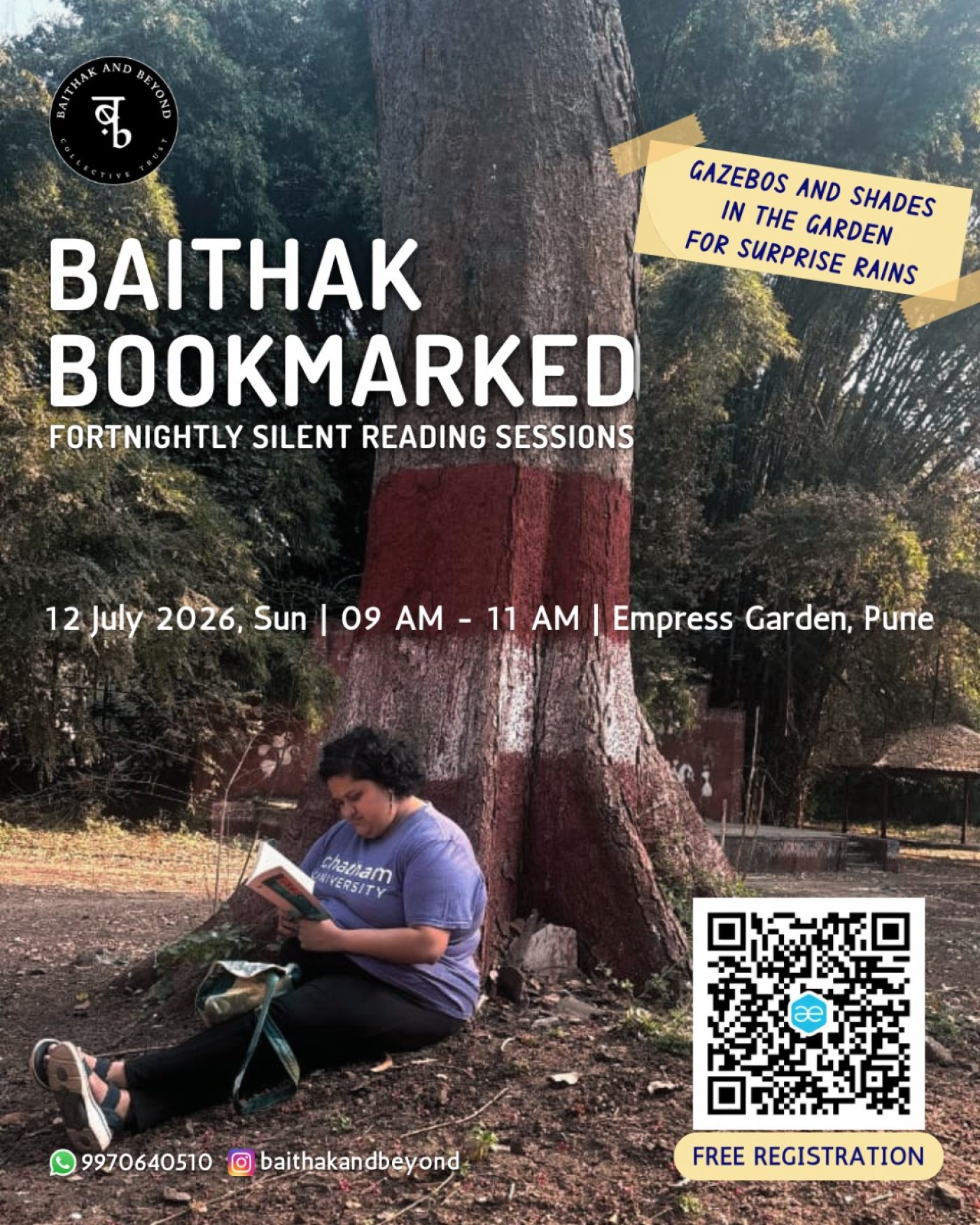 Silent Reading Session: Baithak Bookmarked #11