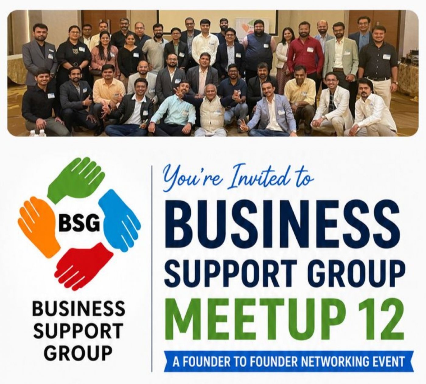 Business Support Group Meetup 12 - Founder to Founder Networking