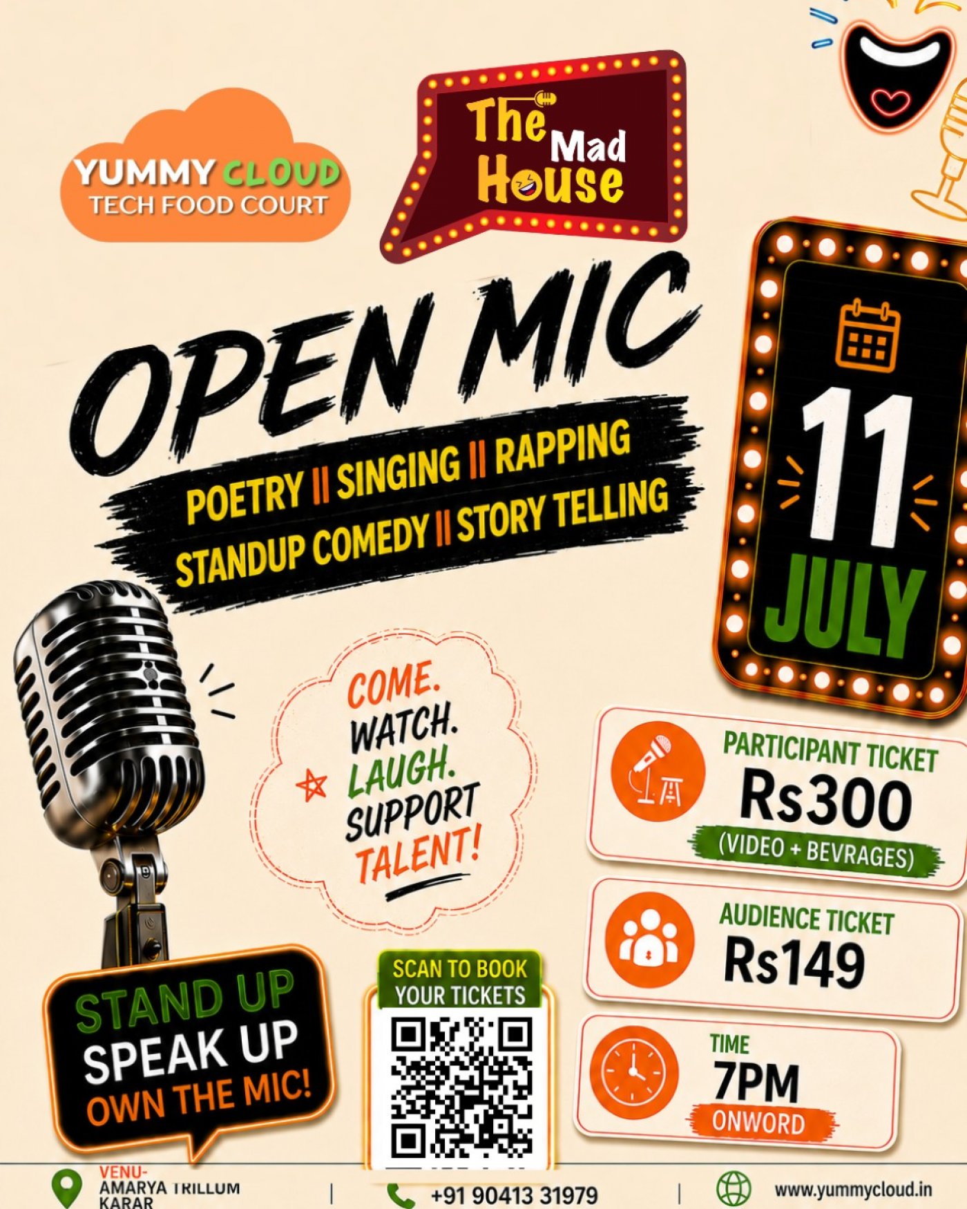 Open Mic Comedy Show