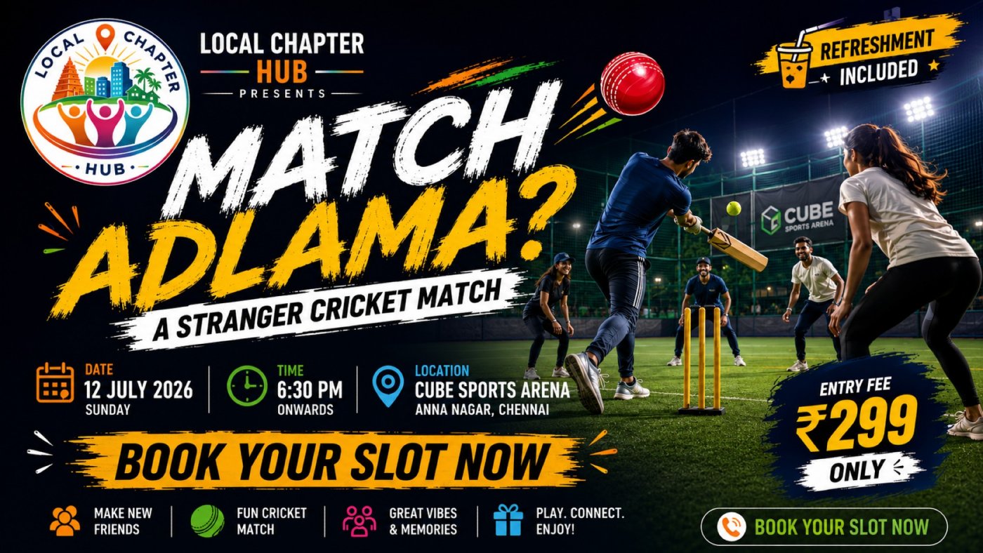 🏏 Match Adlama? – A Stranger Cricket Match