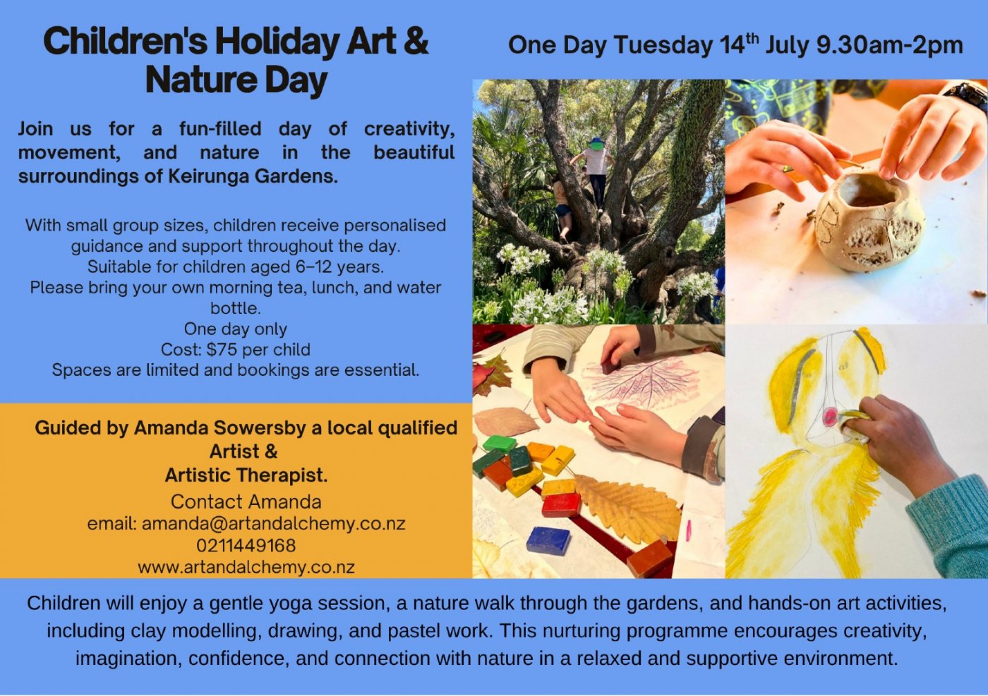 Childrens Holiday Art Day