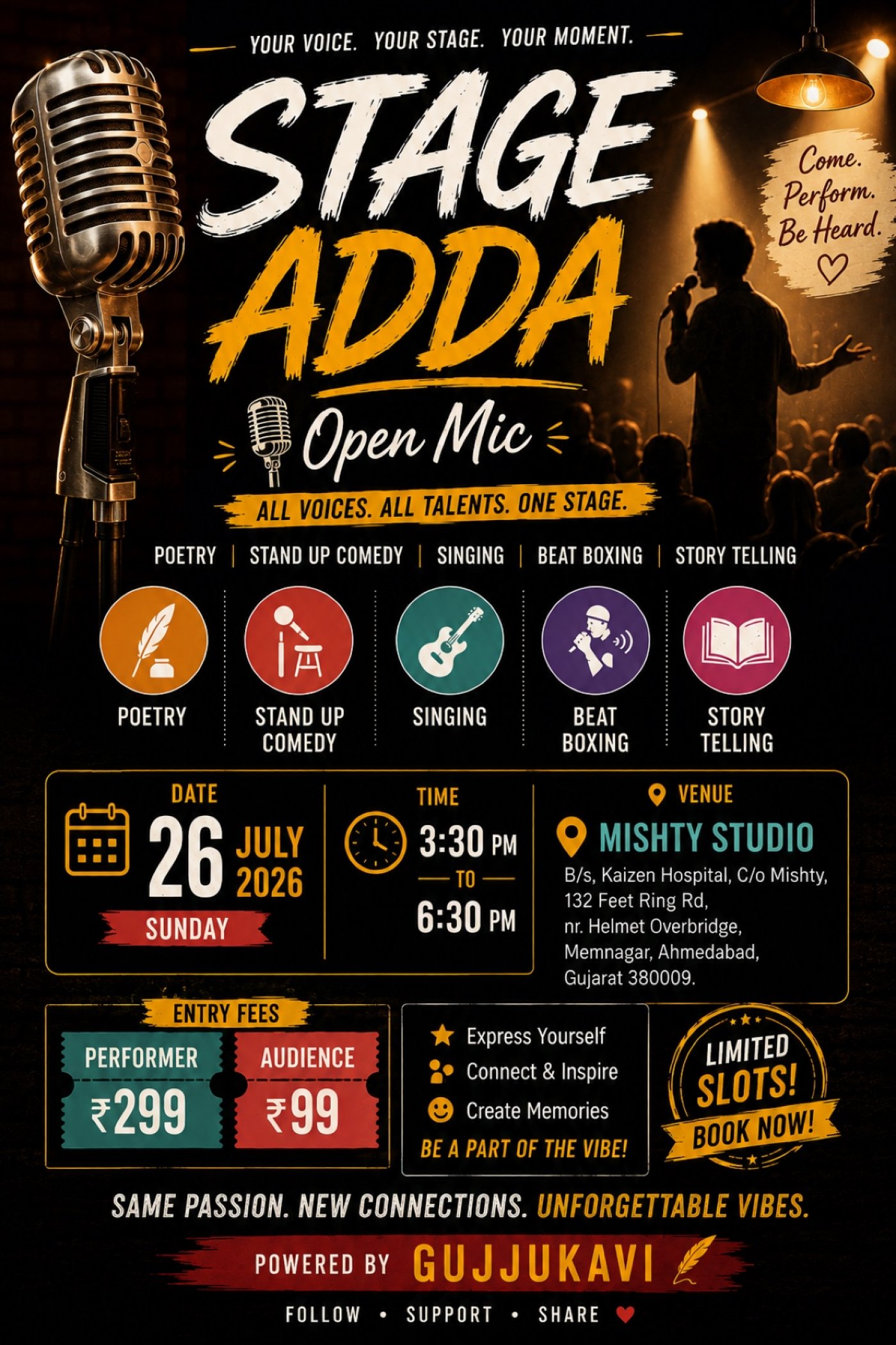 STAGE ADDA OPEN MIC