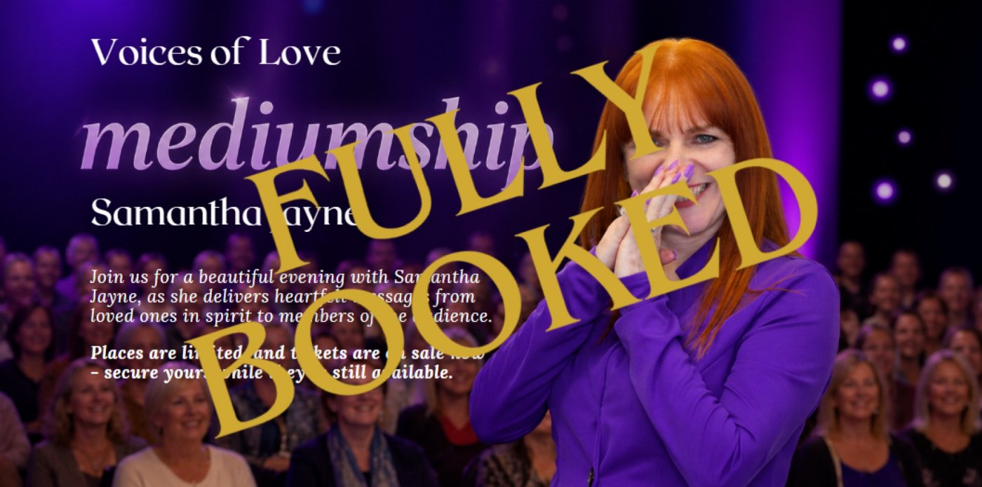 Voices of Love Mediumship Evening – Highworth – fully booked