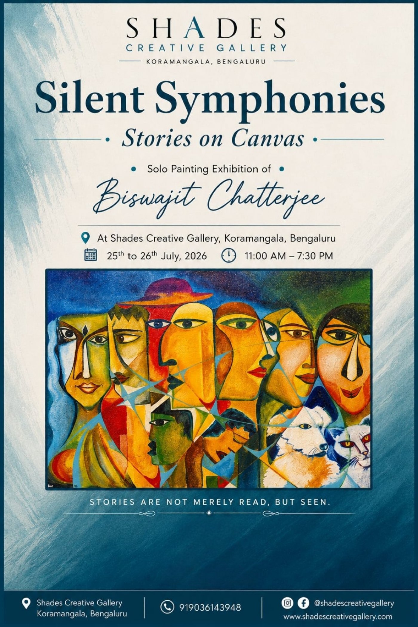 Silent Symphonies (A solo art Exhibition SCGALLERY)