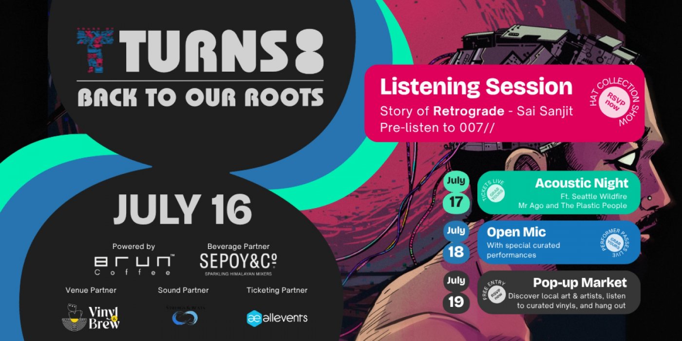 Day 1/4 | July 16 — Listening Session: Retrograde by Sai Sanjit